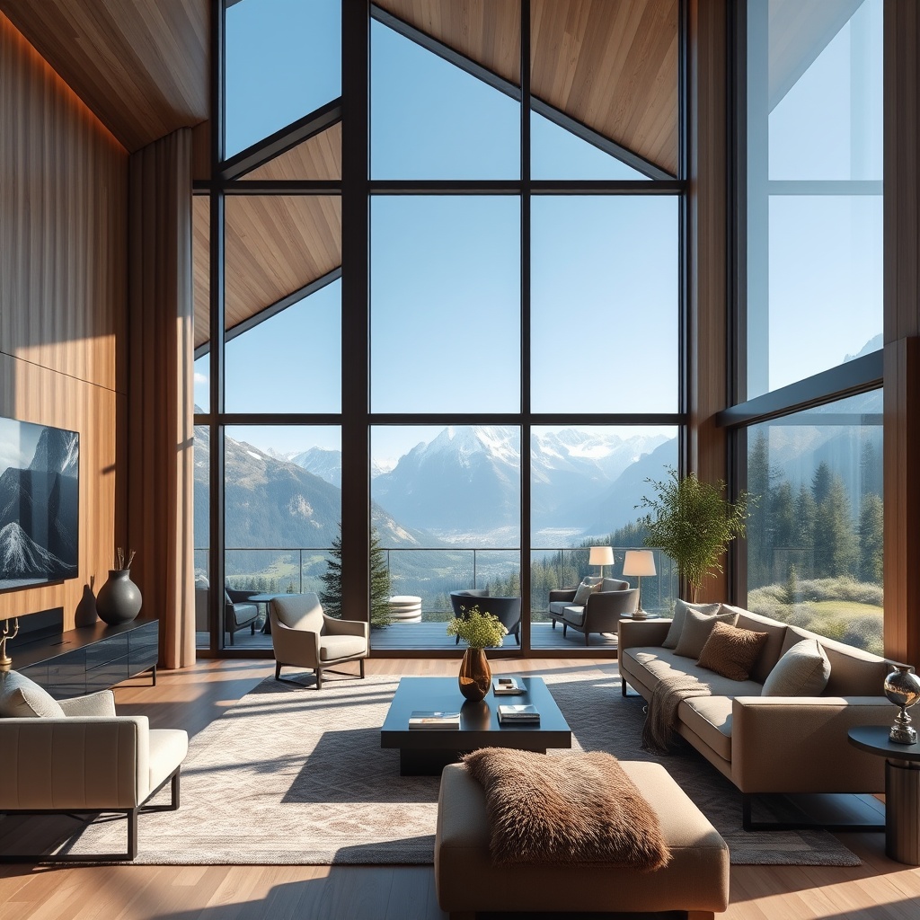 Luxuriöse Wohnung in Minusio